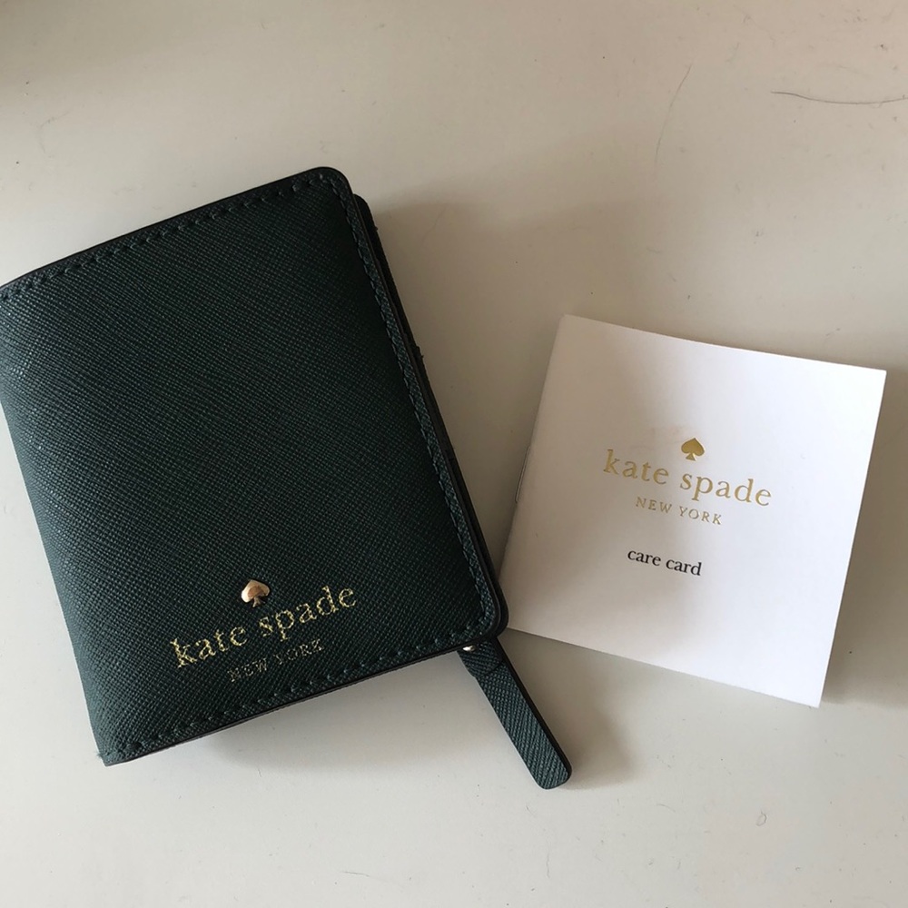 Kate Spade Dark Green Small Wallet